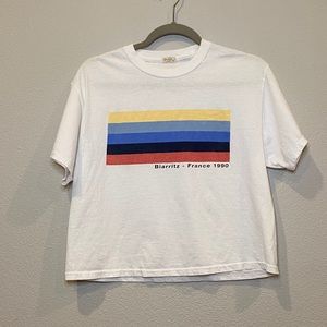 Brandy Mellville cropped T-shirt